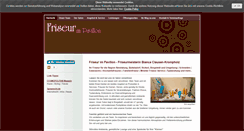 Desktop Screenshot of friseurimpavillon.de