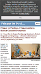 Mobile Screenshot of friseurimpavillon.de
